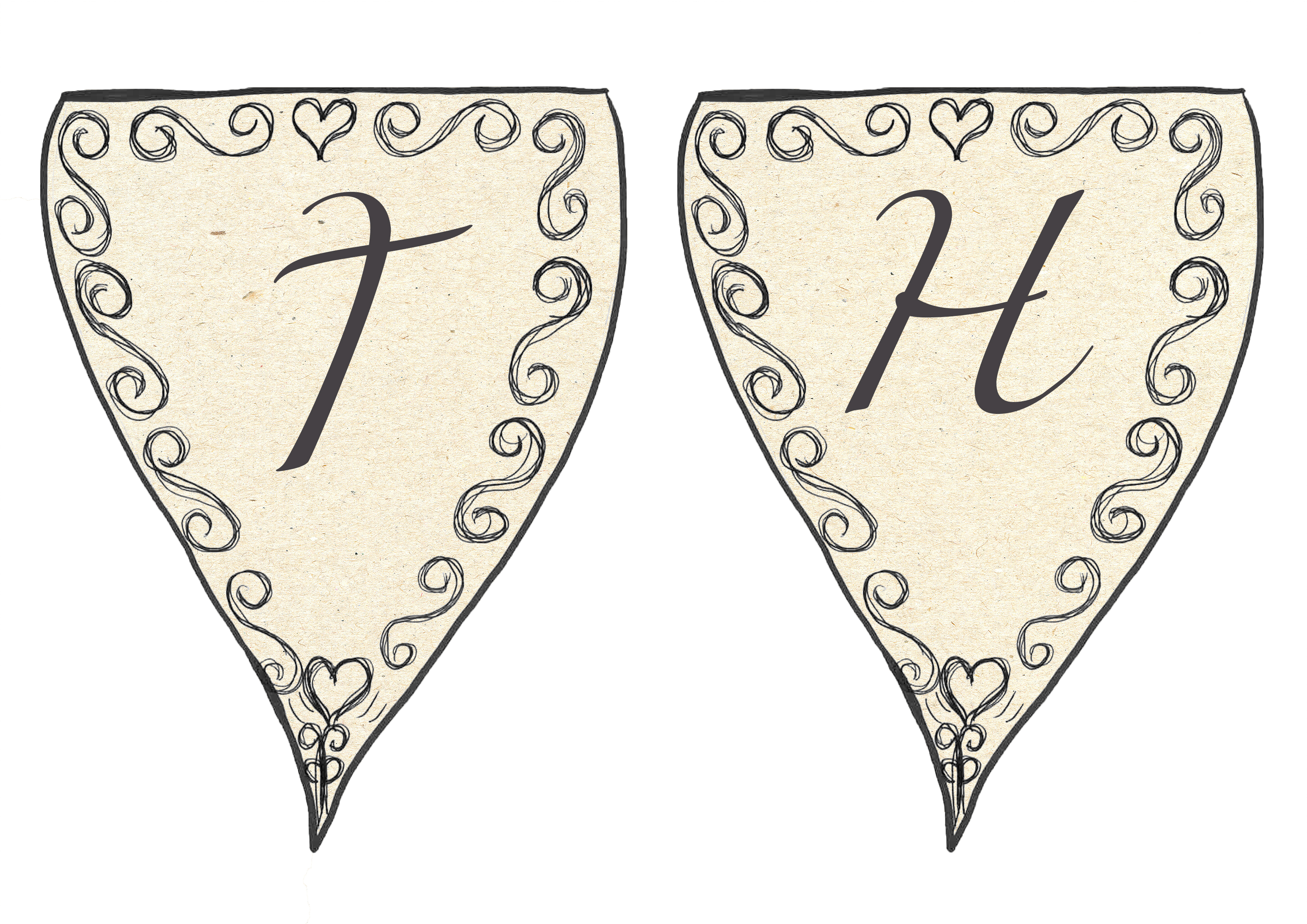 Fairy bunting T H